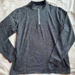 FootJoy Gray Zip Up Sweater